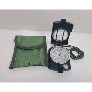 Gwhole Compass Waterproof Hiking Military Navigation Compass With Pouch
